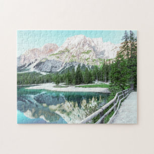 Lac Pittoresque Puzzles Mountain Art Complexe Jigs