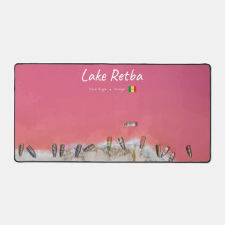 Lac Retba, Sénégal - Bateaux du lac rose