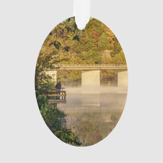 Lac Springfield Pêche d'automne (dos)