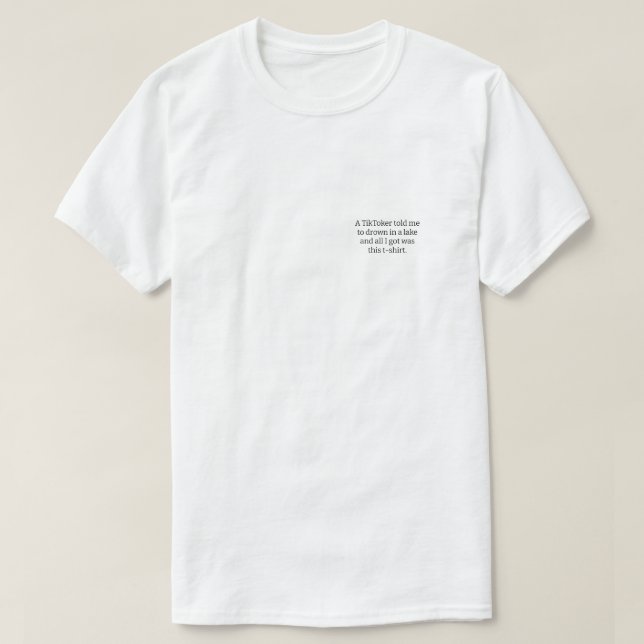 Lac T-Shirt (Design devant)