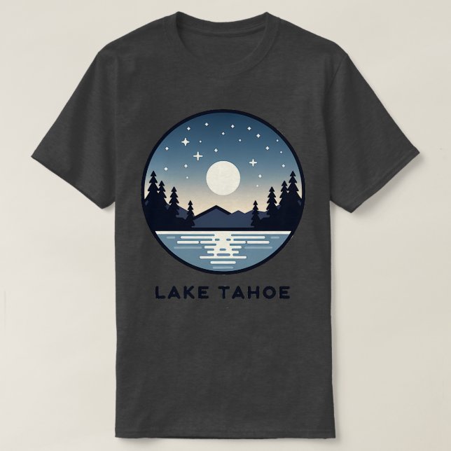 Lac Tahoe TShirt 6 (Design devant)