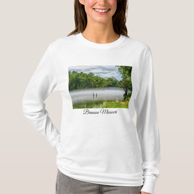 Lac Taneycomo Tshirt à manches longues (Devant)