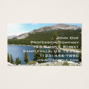 Lac Tenaya dans le parc national de Yosemite