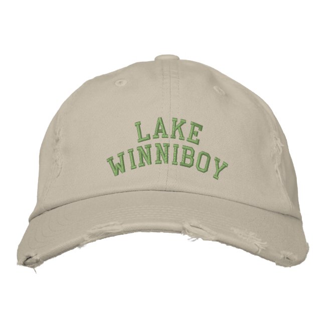 Lac Winnipesaukee : LAC WINNIBOY Casquette personn (Devant)