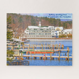 Lac Winnipesaukee New Hampshire. Jigsaw Puzzle