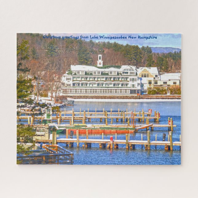 Lac Winnipesaukee New Hampshire. Puzzle (Horizontal)