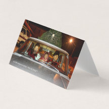 "L'ACCIDENT" Jouer Cartes de fin de année de maiso