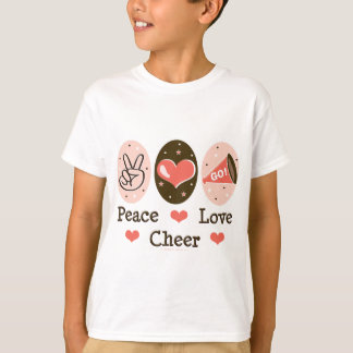 L'acclamation d'amour de paix badine le T-shirt