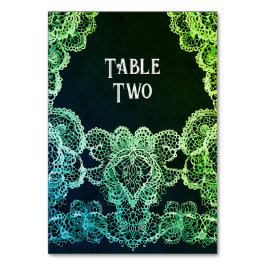 Lace Blossom Blooms Tischnummer