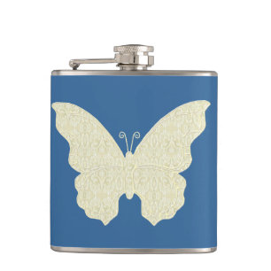 Lace Butterfly Flask Flachmann