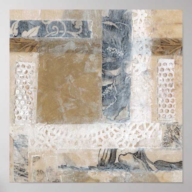 Lace Collage II Poster (Vorne)