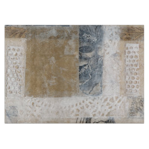 Lace Collage II Schneidebrett