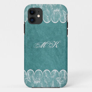 Lace Coque personnalisée iPhone 6/6 s en Turquoise