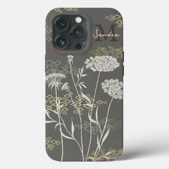 Lace dentelle de la reine Anne iPhone / coque ipad (Verso)