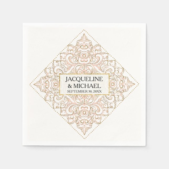 Lace Doily Handkerchef Napkin Empfang Decke Serviette (Vorderseite)