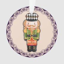 Lace Frill Nutcracker Magic - Akryler Ornament