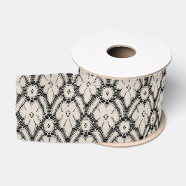 Lace Grosgrain Ribbon Ripsband