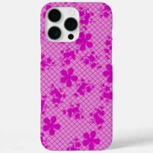 Lace Hot Pink Floral Samsung Galaxy S6, Tough title_seo2