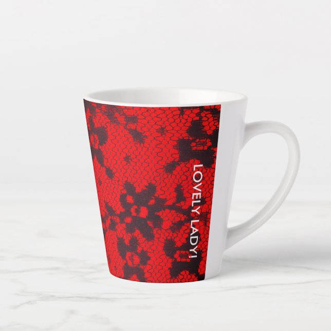 Lace Latte Mug (Droite)
