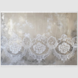 Lace Patina, strukturiert beige Hintergrund Seidenpapier