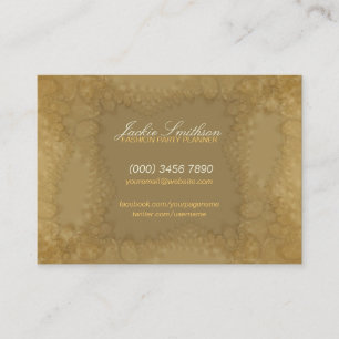 Lace Romance avec Logo grand Carte de visite