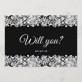 Lace Seras-tu ma carte de demoiselle d'honneur
