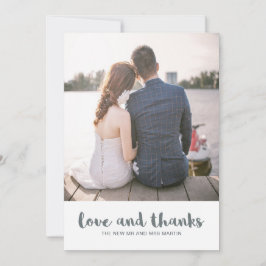 Lace Wedding Liebe and Danke Foto