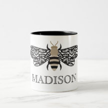 Lacewing Bee Personalized Mug