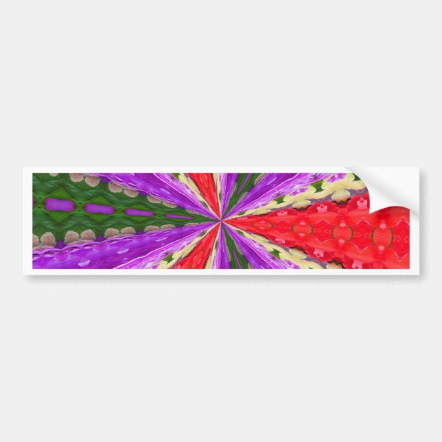 Lacey Kaleidoscope Autoaufkleber (Vorne)