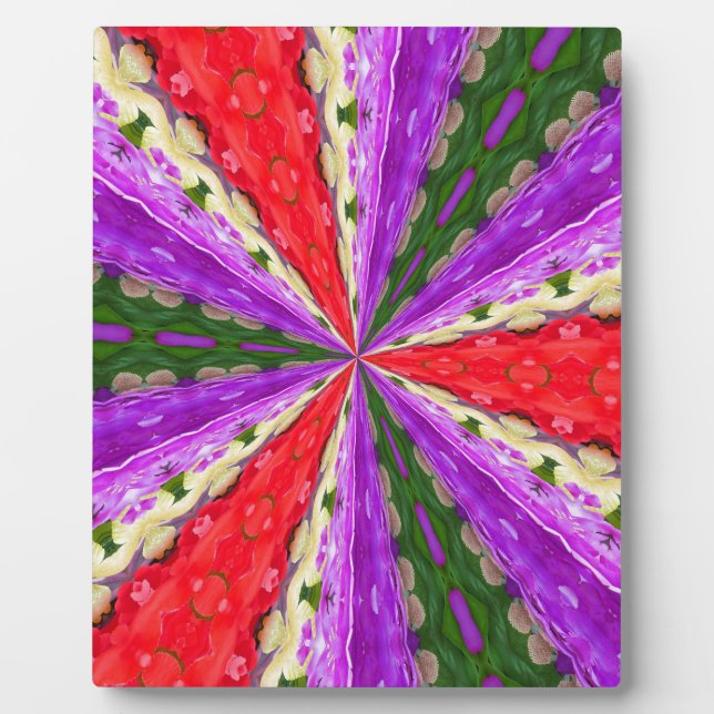 Lacey Kaleidoscope Fotoplatte (Vorderseite)