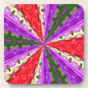Lacey Kaleidoscope Getränkeuntersetzer