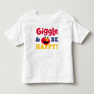 Lach und sei glücklich Elmo Kleinkind T-shirt