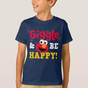 Lach und sei glücklich Elmo T-Shirt