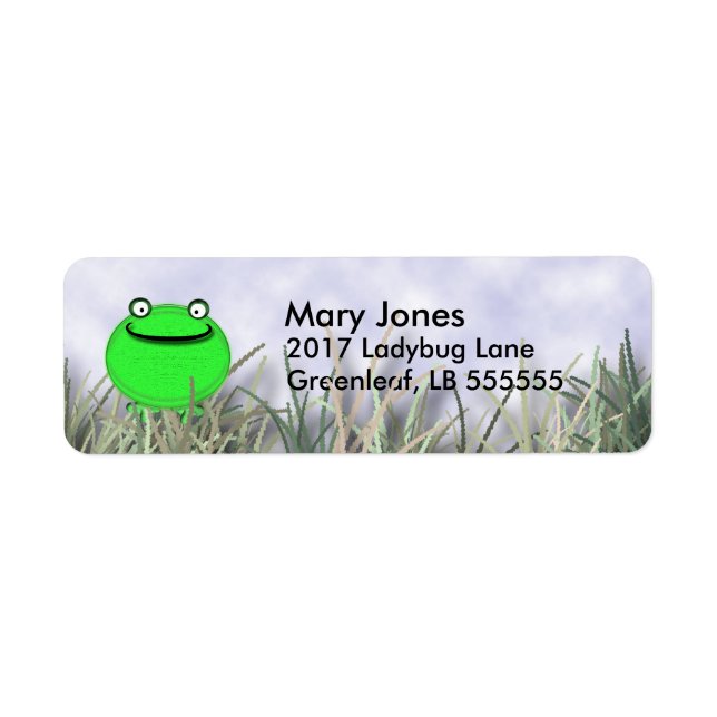 Lächelfrosch (Vorne)