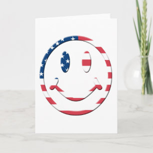 Lächeln Amerika Karte