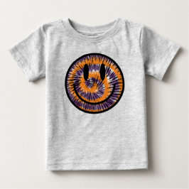 Lächeln an Halloween-Gefärbte Krawatte - PNG Baby T-shirt