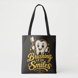 Lächeln auffrischen Süßes Zahnarzt-Geschenk Tasche