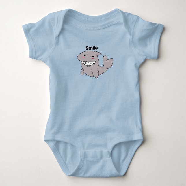 Lächeln Baby Top (Vorderseite)
