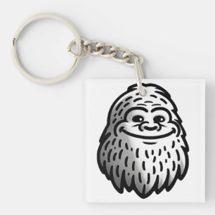 Lächeln Bigfoot - Sasquatch Sighting Schlüsselanhänger