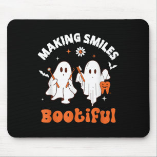 Lächeln bootiful Funny Ghost Dentist Hallowe Mousepad
