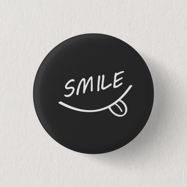Lächeln Button (Vorderseite)