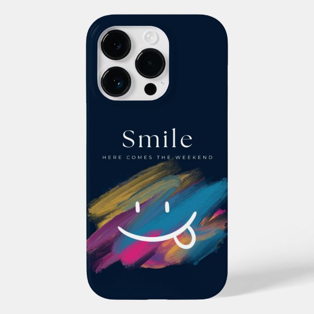Lächeln Case-Mate iPhone 14 Pro Hülle (Rückseite)