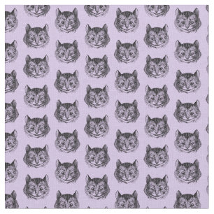 Lächeln Cheshire Cat Alice im Wunderland CUSTOM Stoff