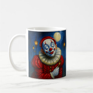 Lächeln Clown Kaffeetasse