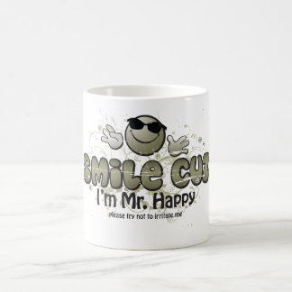 Lächeln cuz bin ich Herr Happy Kaffeetasse