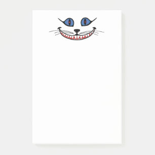 Lächeln der Grinsekatze Post-it Klebezettel