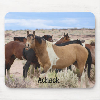 Lächeln des Wildpferds Mousepad