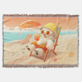 Lächeln Dog - Strandmodus eingeschaltet Decke