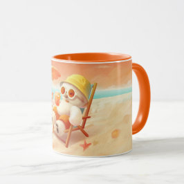 Lächeln Dog - Strandmodus eingeschaltet Tasse