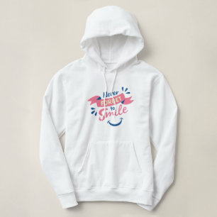 Lächeln Einstellung Dankbarkeit Motivierende Träum Hoodie